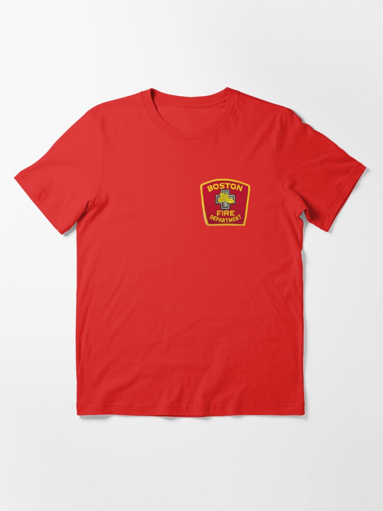 Boston Fire Department Baseball Maltese Tee Shirt