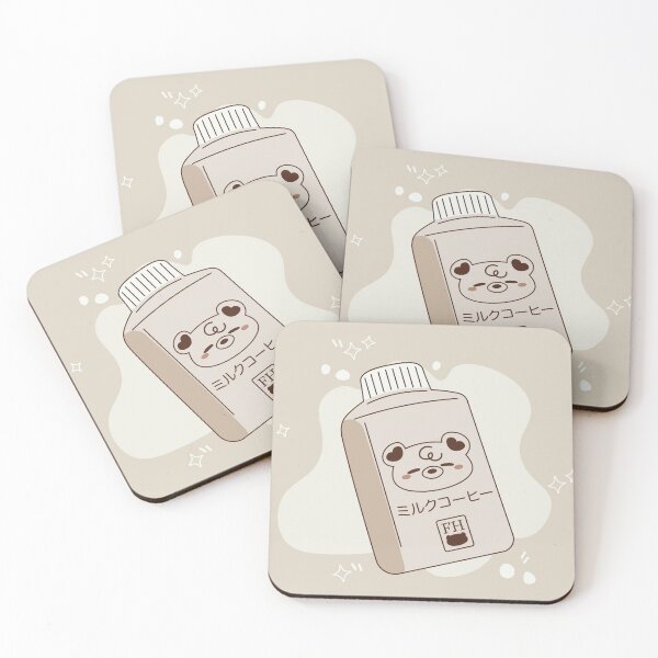 Item preview, Cute Milk Coffee, Bear latte designed and sold by Froggyhollow.