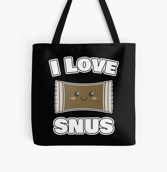 Snus Tabak Nikotin Snus Kautabak Allover-Print Tote Bag