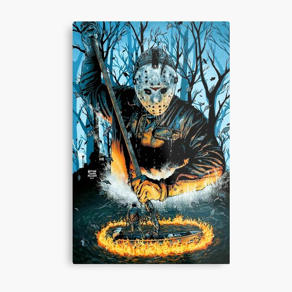 Horror Bathroom Decor Jason Voorhees Michael Mysters Scream retailer Ghostface 3D Art