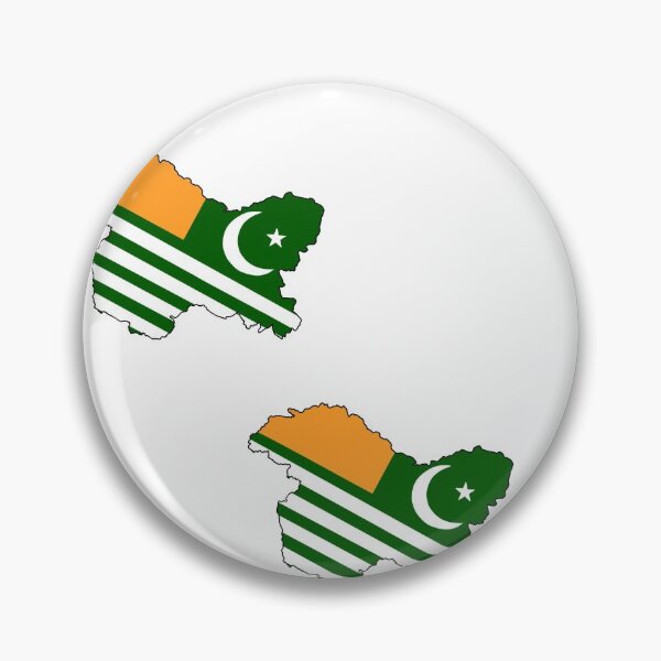 Item preview, Kashmir map and flag sticker pack designed and sold by zeyzeybaby.