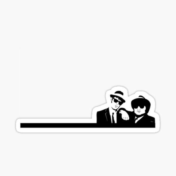 Blues Brothers Stickers for Sale | Redbubble