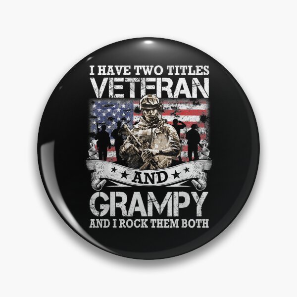 Item preview, I Have Two Tittles Veteran And Grampy Fathers Day  designed and sold by sheilase.