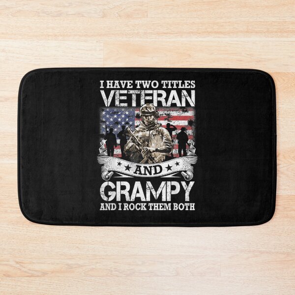 Item preview, I Have Two Tittles Veteran And Grampy Fathers Day  designed and sold by sheilase.