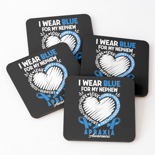 Artikelvorschau, Brave I Neffe I Apraxia Awareness I Ribbon Heart entworfen und verkauft von sheilase.