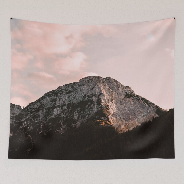 Item preview, Red Sunset on Rocky Mountain designed and sold by Luigi Veggetti.