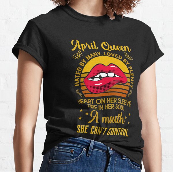 Item preview, April Queen Happy Birthday Gift  designed and sold by josephkdesign.