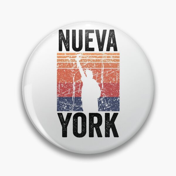 Item preview, Nueva York Spanish New York retro vintage design  designed and sold by ZzCorezZ.