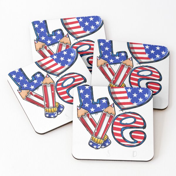 Item preview, Love Second Grade Teacher Life American Flag 4th Of July designed and sold by BryanAnderson.