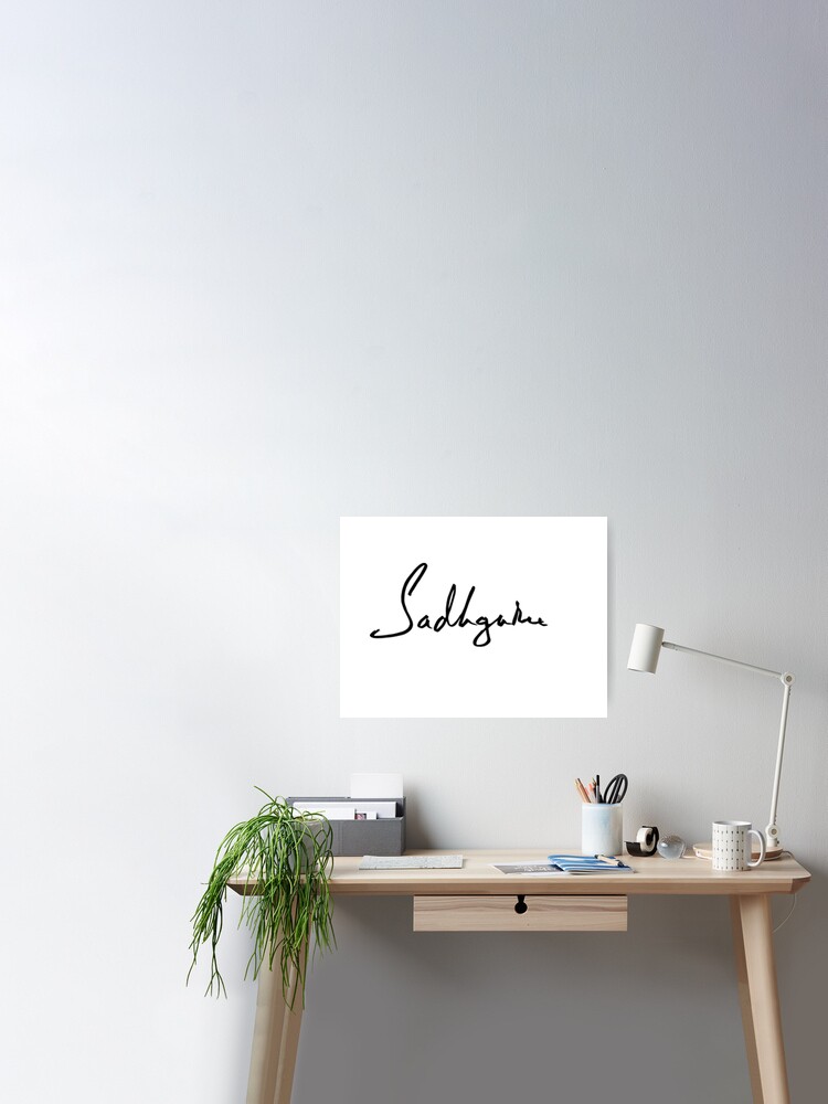 Isha Yoga Founder Sadhguru Metal Print for Sale by bathiv6