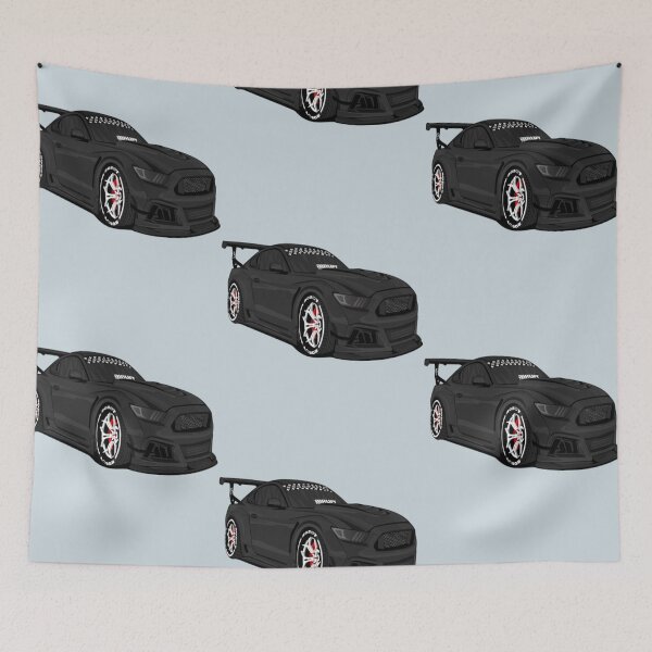 Item preview, Ford Mustang Gt MUSTANG WIDEBODY BLACK designed and sold by DrivenBrand.