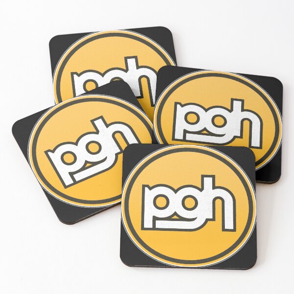 Item preview, PGH | Outline Text Circle Badge designed and sold by retroready.