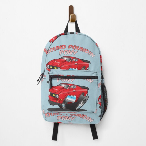 Item preview, Ford Mustang Ground Poundin Pony Cartoon Car Toon designed and sold by DrivenBrand.