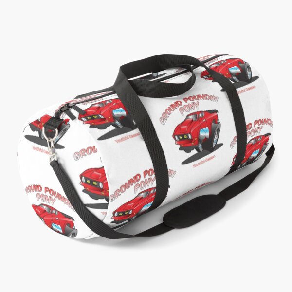 Item preview, Ford Mustang Ground Poundin Pony Cartoon Car Toon designed and sold by DrivenBrand.