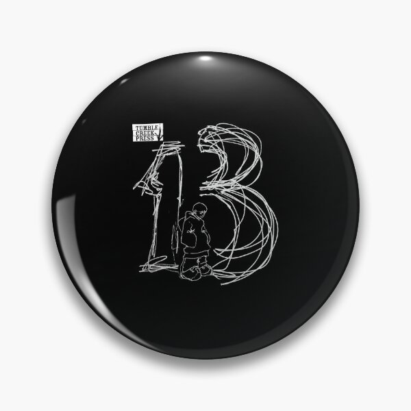 Item preview, 13 LOGO - white ink designed and sold by TumbleCreek.