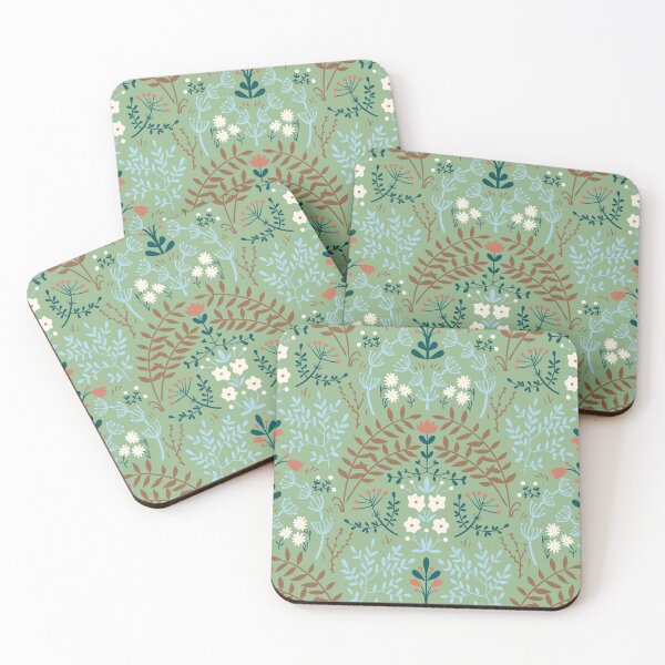 Item preview, Wild grasses in vintage colors designed and sold by Daria Rosen.