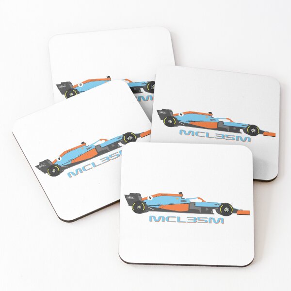 Item preview, F1 Team 2021 MCL35M car Special Livery Monaco GP Lando Norris Daniel Ricciardo designed and sold by FormulaGTee1.