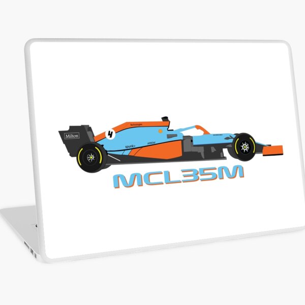 Lando Norris LN4 DR3 McLaren Golfo Fórmula uno 1 Computadora Portátil Coche Ventana Pegatina De Vinilo 