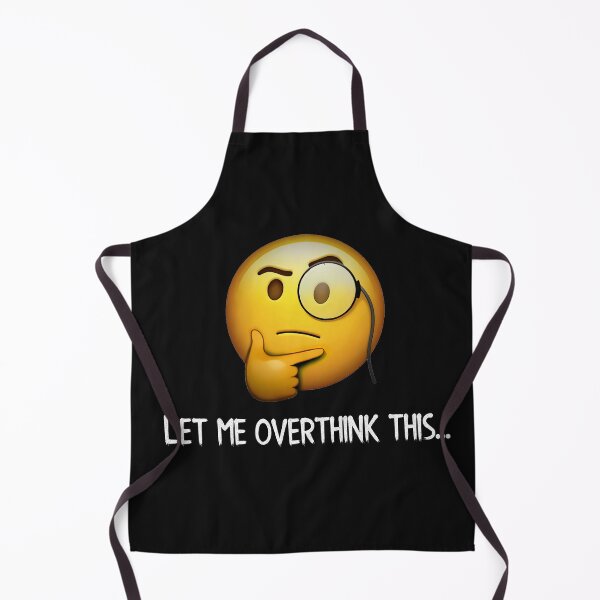 Item preview, Let me overthink this... (Emoji) designed and sold by Nilless1234.
