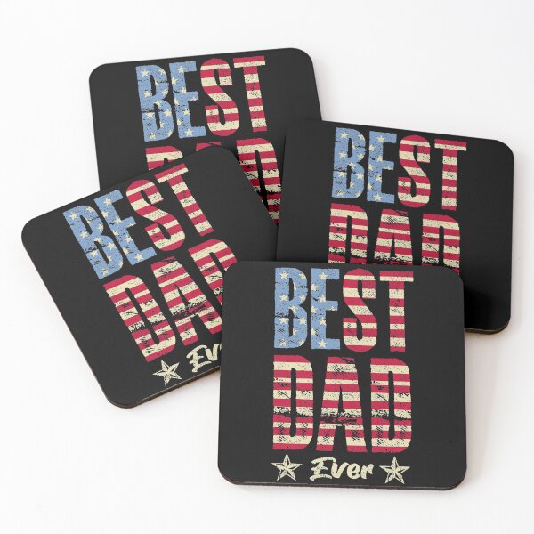 Item preview, Best Dad Ever US American Flag designed and sold by feether-store.