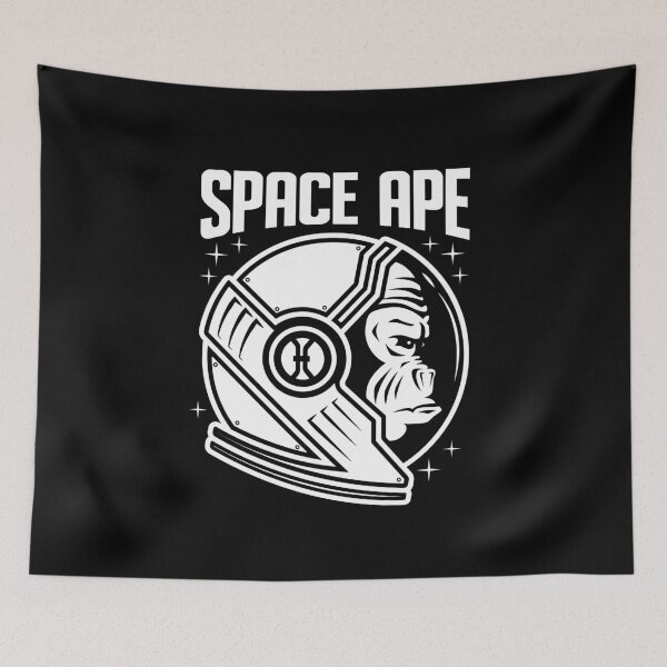 Item preview, Space Ape To The Moon designed and sold by petestyles.