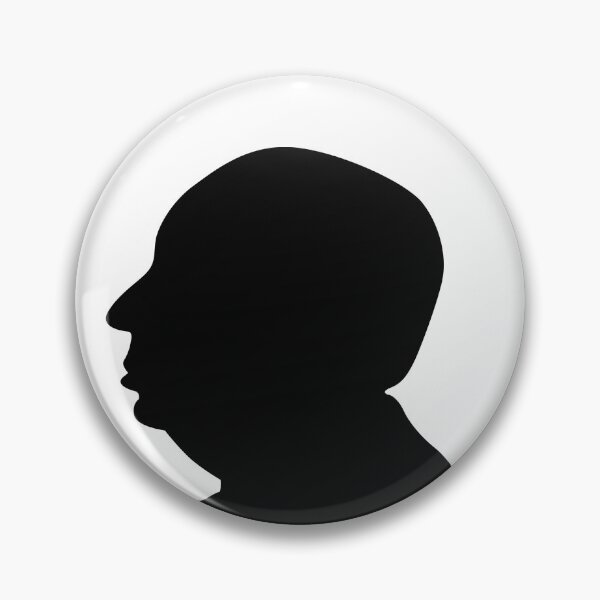 Item preview, Dark Line Artwork Silhouette of Alfred Hitchcock designed and sold by art-fox.