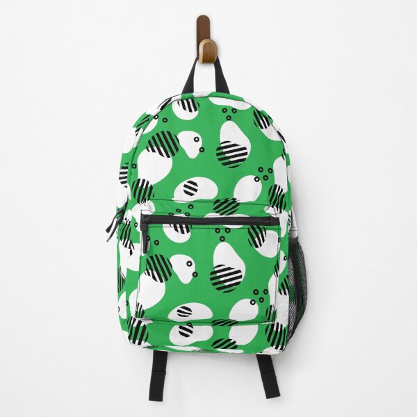 Item preview, Green abstract shape pattern designed and sold by Nikamii.