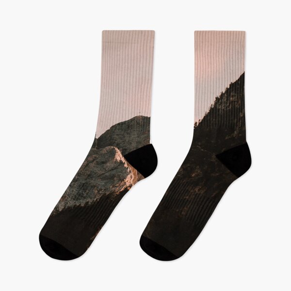 Item preview, Red Sunset on Rocky Mountain designed and sold by Luigi Veggetti.