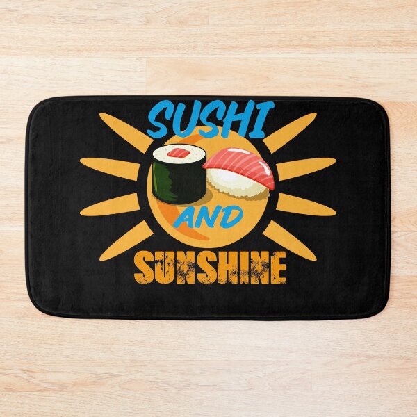 Item preview, Sushi And Sunshine Vintage Sunset Summer Beach Food designed and sold by PODI-Art.