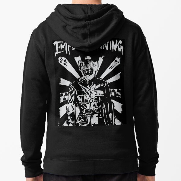 empire waring out to war logo Zipped Hoodie