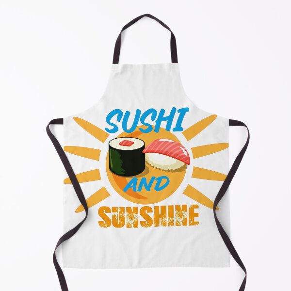 Item preview, Sushi And Sunshine Vintage Sunset Summer Beach Food designed and sold by PODI-Art.