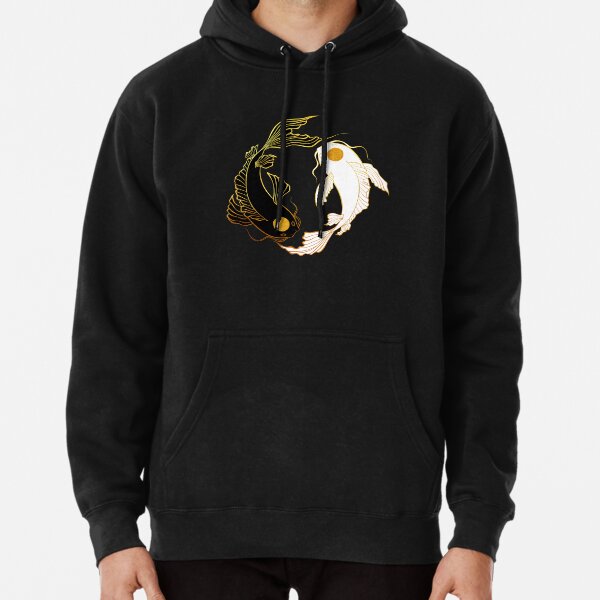 Koi Fish Ying Yang  Pullover Hoodie for Sale by themadesigns