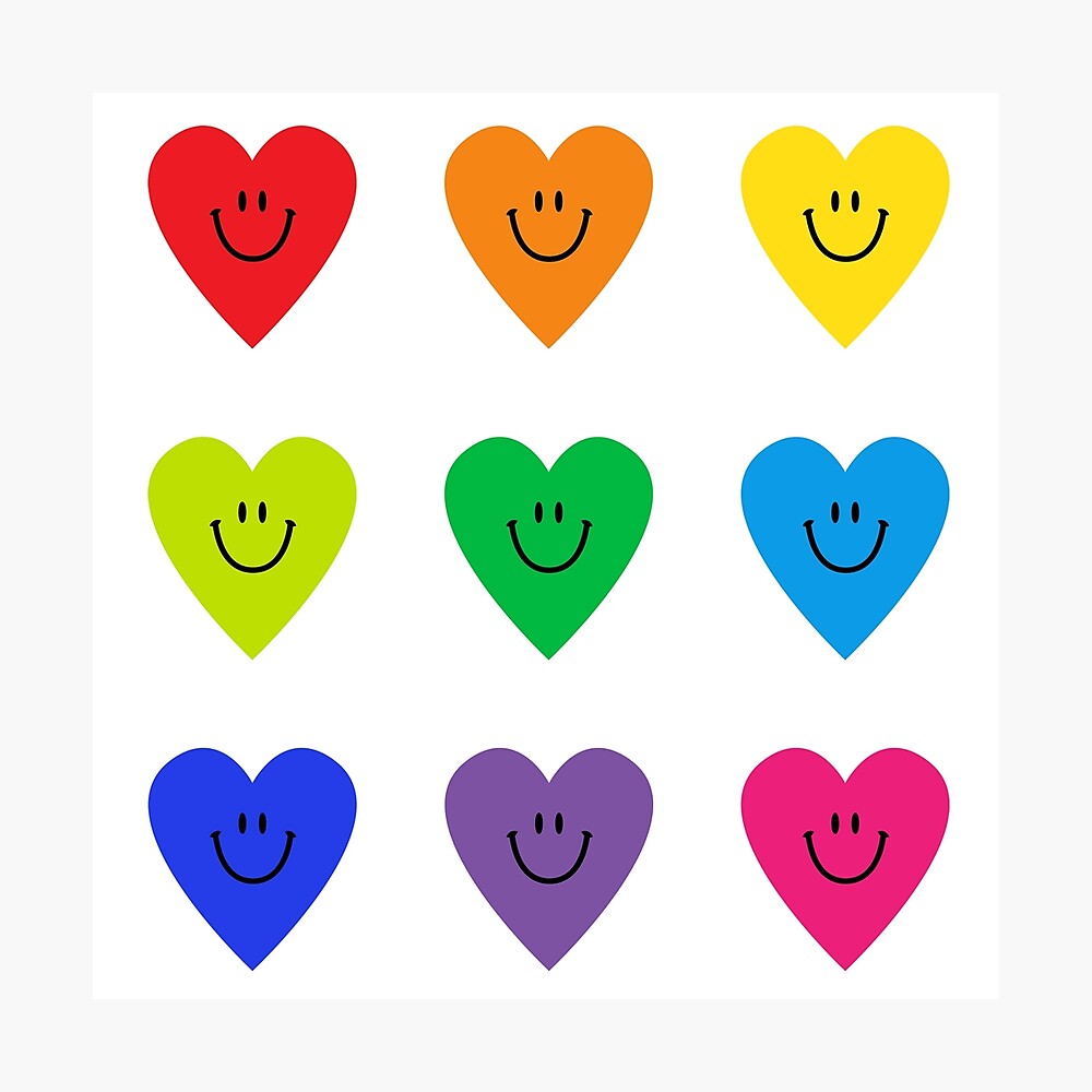 Corazón de múltiples caras Decoración colorida Cycatcher Cycatcher Rainbow Maker Corazón de múltiples caras Decoración colorida Cycatcher Cycatcher Rainbow Maker