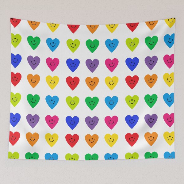 Item preview, Rainbow Kidcore Hearts 2 designed and sold by art-by-gui.