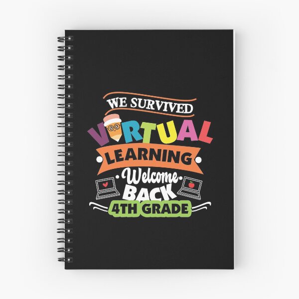 Item preview, We survived virtual learning,back to school 4th grade tshirt designed and sold by Adhiambo.