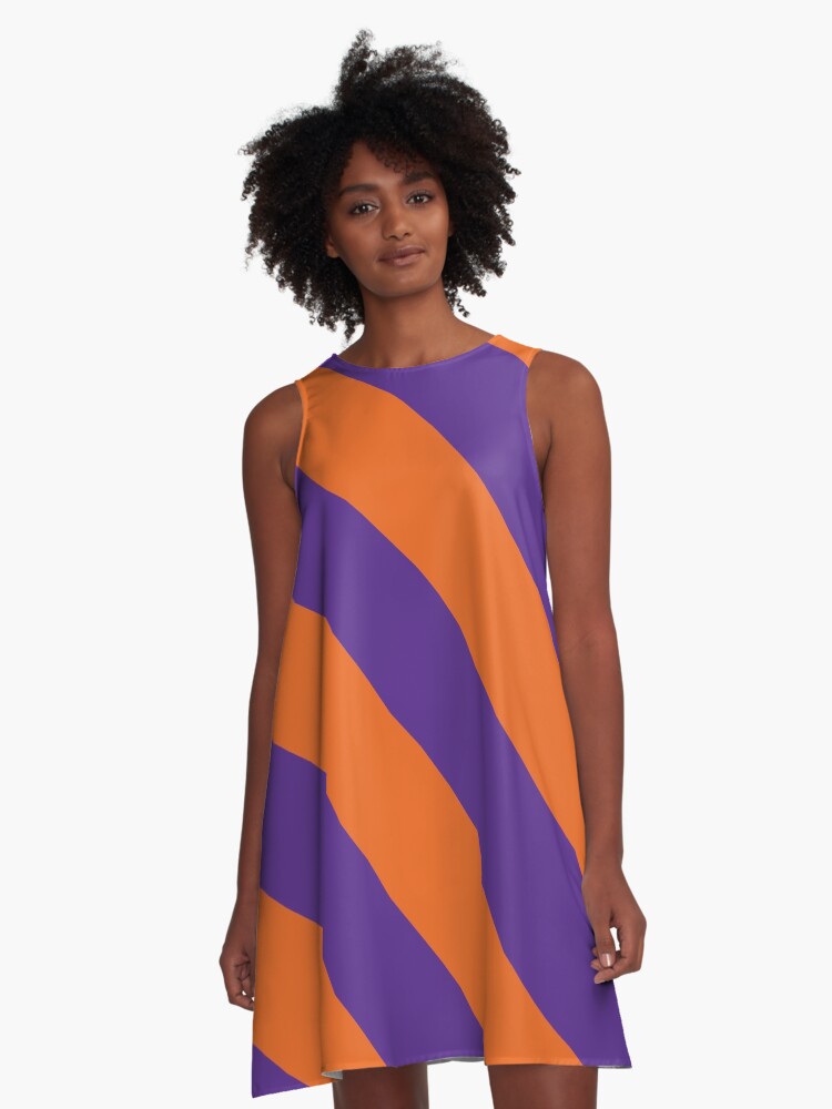 clemson orange dress