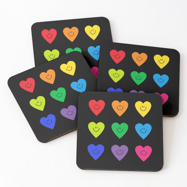 Item preview, Rainbow Kidcore Hearts 2 designed and sold by art-by-gui.
