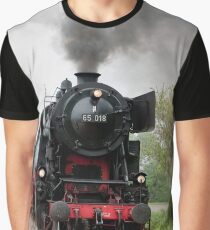 Red Work Graphic T-Shirt