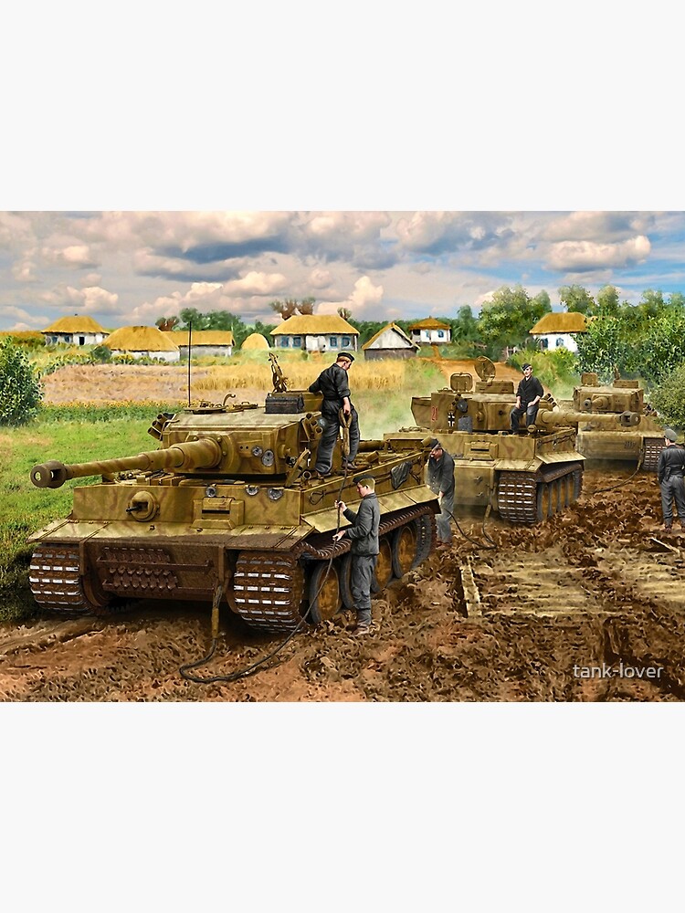 Discover Panzer Tiger Premium Matte Vertical Poster