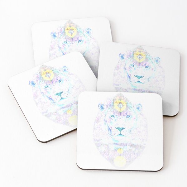 Item preview, Eternal White Lion designed and sold by Starfire Harmonics.