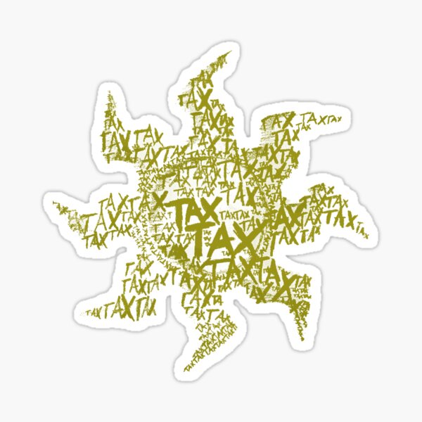 MTG White Mana | Magic the Gathering Tax Sticker Sticker