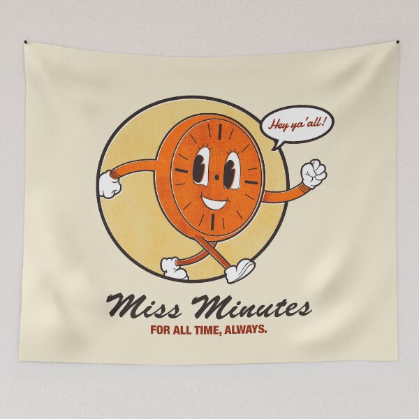 Item preview, Miss Minutes designed and sold by Retro-Freak.