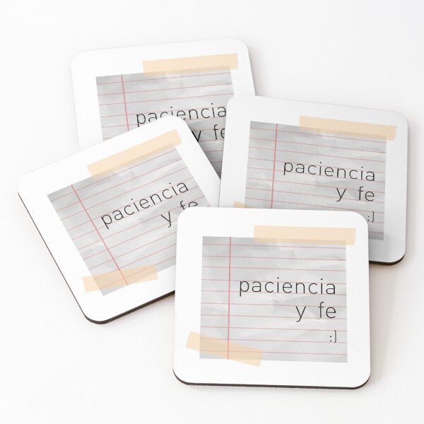 Item preview, Paciencia y fe - nota de paciencia y fe designed and sold by gambarin-art.