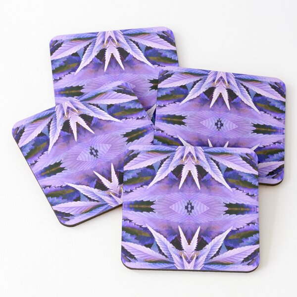 Artikelvorschau, PURPLE HAZE MUSTER - Cannabis Marihuana Pflanze - Cooles Pot Leaf DESIGN entworfen und verkauft von CannaCreative.