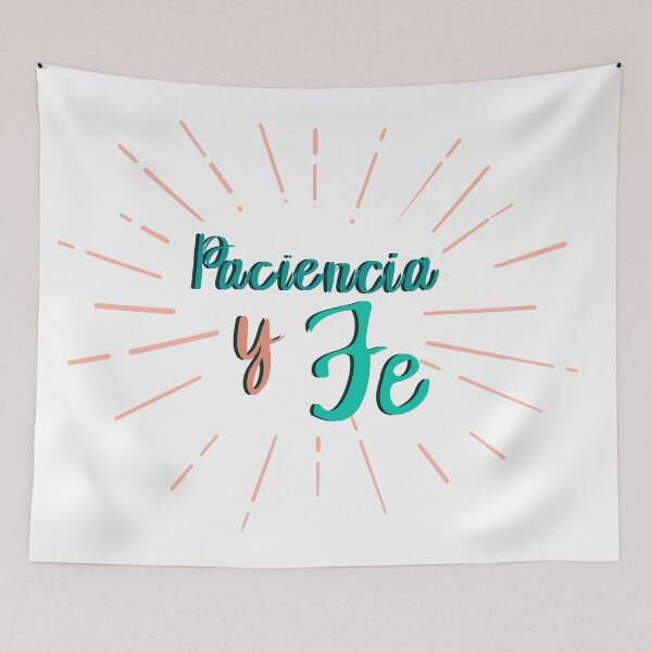 Item preview, Paciencia y Fe designed and sold by RojasDesign.