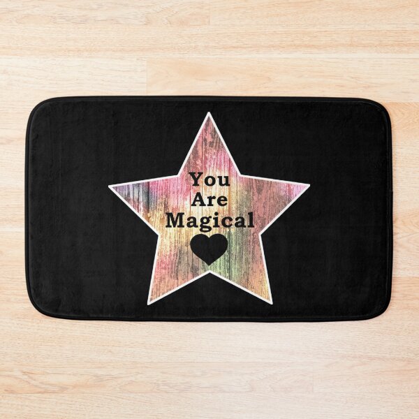 Item preview, You Are Magical | Positive Affirmation Colorful Star with Heart designed and sold by kmcs.