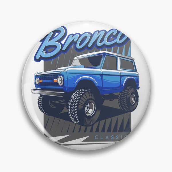 Item preview, Ford Bronco Truck Classic Ford Bronco Blue designed and sold by DrivenBrand.