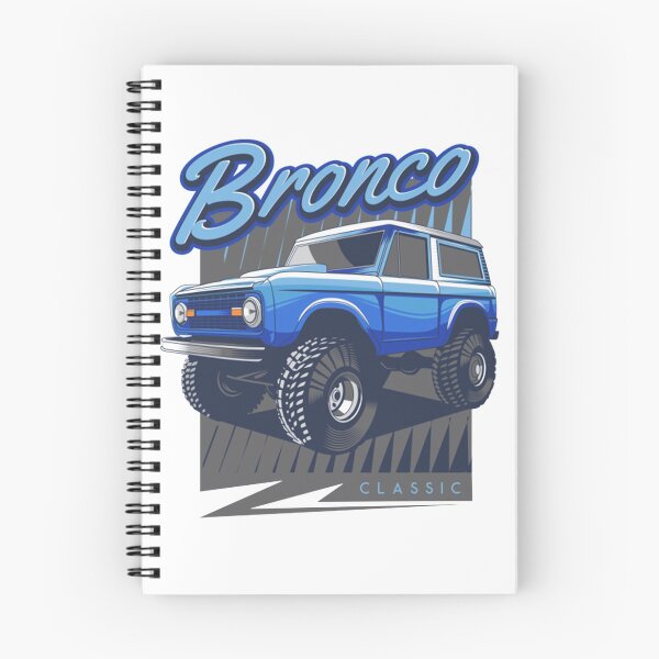 Item preview, Ford Bronco Truck Classic Ford Bronco Blue designed and sold by DrivenBrand.