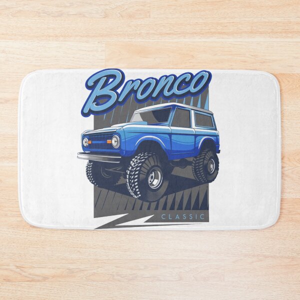 Item preview, Ford Bronco Truck Classic Ford Bronco Blue designed and sold by DrivenBrand.