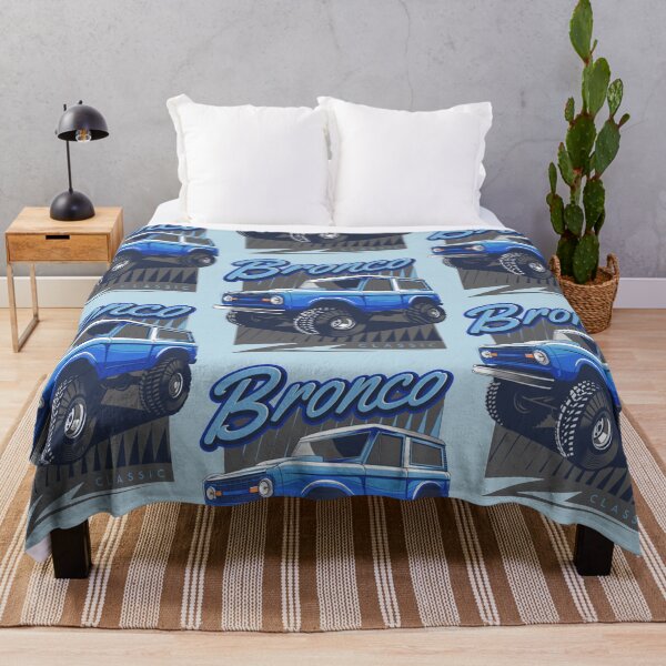Item preview, Ford Bronco Truck Classic Ford Bronco Blue designed and sold by DrivenBrand.